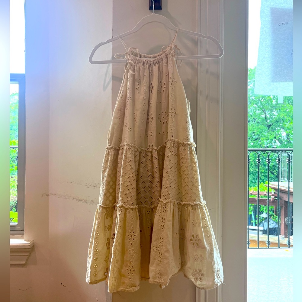 Chelsea and violet cream dress